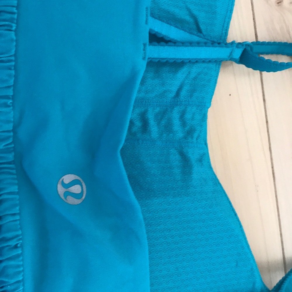 Lululemon short dress. Blue teal - Picture 3 of 7